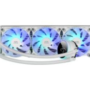 Ref. Líq. Mars Gaming 3x120mm FRGB Blanca (MLLCD360W)