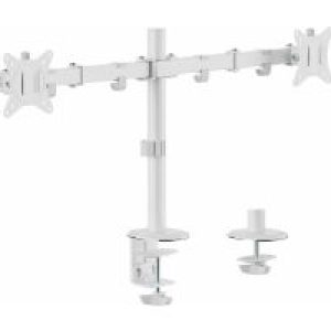 Soporte Mesa EQUIP 17-32″ 2 Pantallas Blanco (EQ650167)