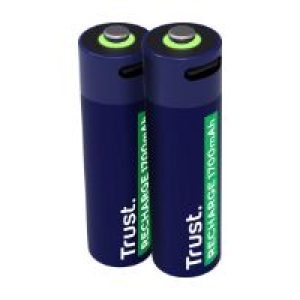 Pilas Trust Recargables AA 2 Unidades (25584)