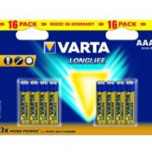 Pilas Varta Longlife AAA Blister 16 (4103214416)