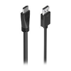 Cable AISENS DP/M a HDMI/M 5m Negro (A125-0896)