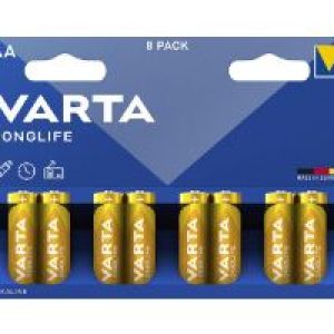 Pilas Varta Longlife AA Blister 8 (4106101418)