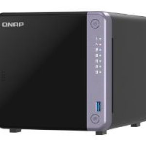 Caja NAS QNAP AL524 4C 4Gb 4 Bahias Negra (TS-432X-4G)