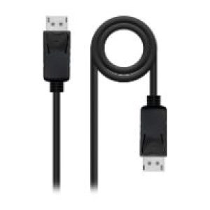 Nanocable DP 1.2 CCS/M a DP/M 2m Negro (10.15.2702)