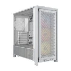 Caja Corsair FRAME 4000D RS ARGB Blanca (CC-9011297WW)