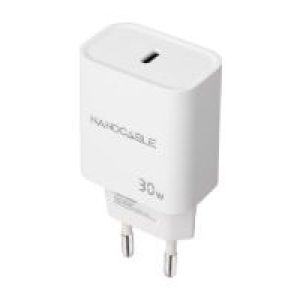 Cargador Pared Nanocable 1xUSB-C Blanco (10.10.2009)