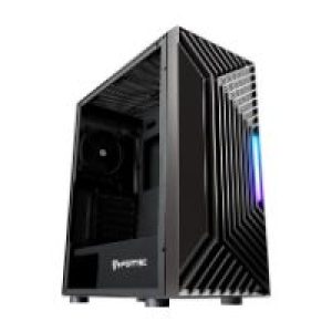 Caja Nfortec RGB ATX mATX ITX Negra (NF-CS-NERVIA-B)