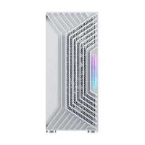 Caja Nfortec RGB ATX mATX ITX Blanca (NF-CS-NERVIA-W)