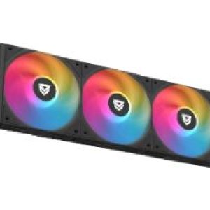 Ventilador Nfortec ARGB Kit 3 Negro (NF-FAN-STELLAR-B)