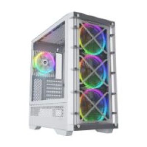 Caja Nfortec Draco X RGB ATX Blanca (NF-CS-DRACOX-W)