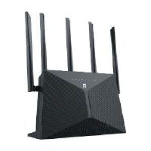 Router STONET WiFi 6 DualBand 3xRJ45 GbE Negro (NX30)