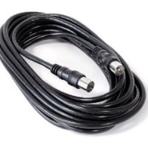 Cable Engel Axil Antena M/H 5m negro (MP0588C)