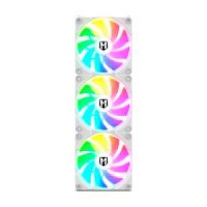 Ventilador NOX ARGB 3x120mm Blanco (NXHUMMEREASYLINKWH)