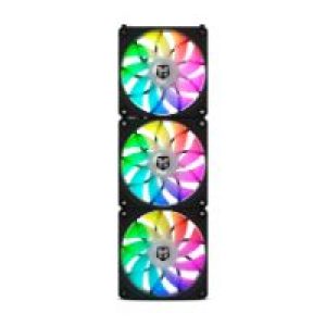 Ventilador NOX ARGB 3x120mm Negro (NXHUMMEREASYLINKBK)