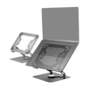 Soporte Mars Gaming 17″ Giratorio/Plegable Negro(MARSN)