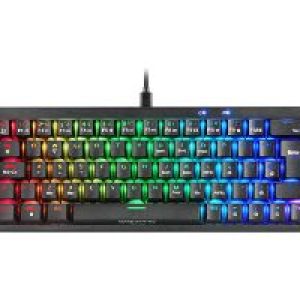 Teclado Mars Gaming RGB USB-C Negro (MKMINIPROYES)