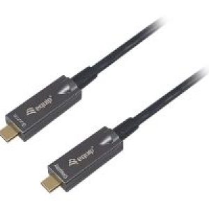 Cable EQUIP USB-C/M 4K 60W 10m Negro (119462)