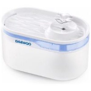 Fuente de Agua DAEWOO Mascotas 2.6L Blanca (D-WF116)