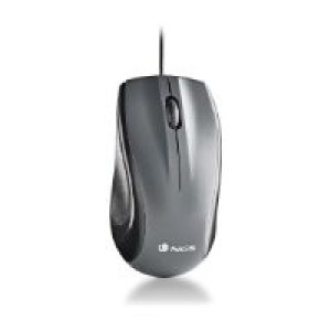 Ratón NGS Láser USB 1200dpi Negro (MUSK)