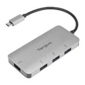 Hub TARGUS USB-C a 4x USB-A Plata (ACH226EU)
