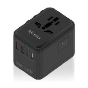 Cargador Pared AISENS para Viaje 35W (ASPS- 2A3C09-BK)