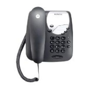 Teléfono Fijo Motorola CT1 Negro (107CT1BLACK)