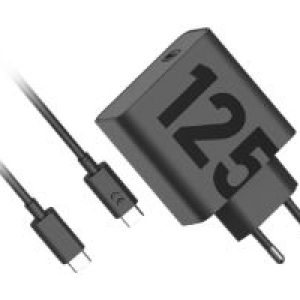 Cargador de Pared Motorola 125W USB-C Negro (SJMC1252)