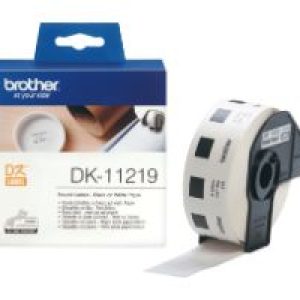 Etiquetas BROTHER circulares 12mm 1200 Unid. (DK11219)