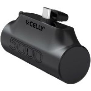 PowerBank CELLY 5000mAh USB-C Negro (PBC5000BK)
