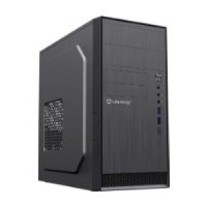 Caja UNYKA Aero C12 V2 USB-A/C mATX Negra (UK52110V2)