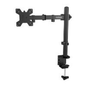 Soporte Mesa NILOX Hasta 32″ 1 Brazo Negro (NXSMA01B)