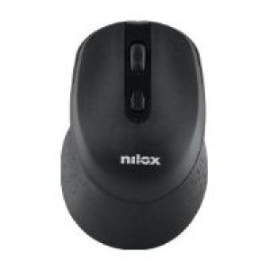 Ratón NILOX Ergonómico Wireless Negro (NXMWS101)