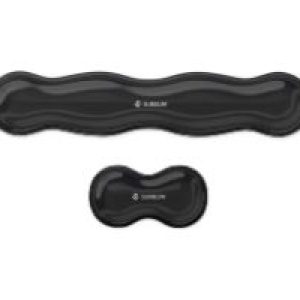 Reposamuñecas SUBBLIM Ergo Pack 2 Negro (SUBMP-04E061)