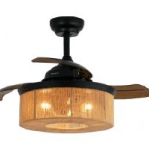 Ventilador Techo CECOTEC 3600 Invisible Lámpara (08624)
