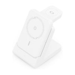 Cargador AISENS Qi Inalámbrico Blanco(ASCH-15W4WC063-W)