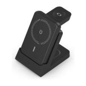 Cargador AISENS Qi Inalámbrico Negro(ASCH-15W4WC064-BK)