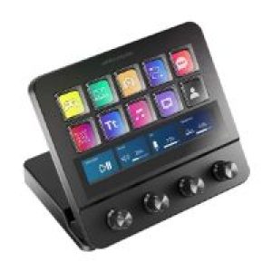 Control Deck Mars Gaming LCD 10 Teclas Negro (MSDPRO)