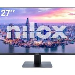 Monitor NILOX 27″ IPS FHD WebCam Negro (NXM27RWEB0265)