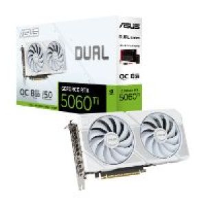 ASUS GeForce DUAL-RTX5060TI-O8G-WHITE 8Gb GDDR7