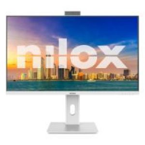 Monitor NILOX 27″ FHD HDMI WebCam Blanco (NXM27RWEB02W)