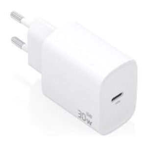 Cargador de Pared AISENS 30W 1xUSB-C Blanco (A110-0950)