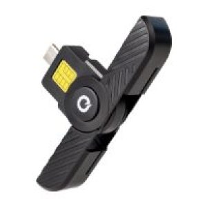 Lector TooQ DNIe USB-C 2.0 Negro (TQR-3011B)