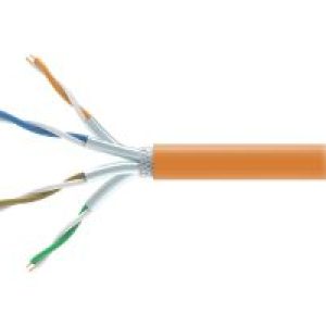 Bobina EQUIP Cat7 S/FTP AWG23/1 500m Naranja (EQ404552)