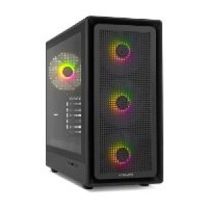 Caja Nox Hummer Aero ARGB ATX Negra (NXHUMMERAEROBK)