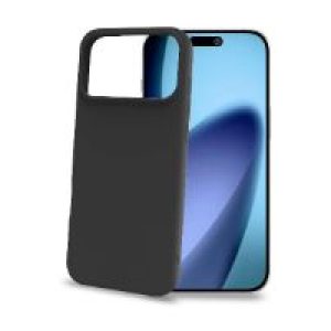 Funda Celly Cromo iPhone 17 Pro Max Negra (CROMO1152BK)