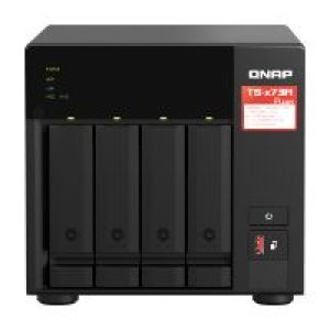 NAS QNAP Ryzen V1500B 8Gb M.2 4 Bahías (TS-473A-8G)