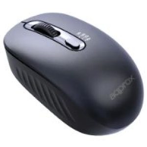 Ratón Approx Óptico Wireless 1600dpi Negro (APPXM200)