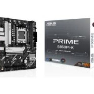 ASUS PRIME B850M-K: (AM5) 2DDR5 USB HDMI DP RJ45 mATX