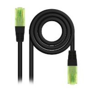 Nanocable RJ45 Cat.6 UTP CCA 5m Negro (10.20.1405-BK)