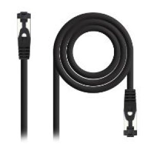 Nanocable RJ45 Cat.8.1 SSTP 0.5m Negro (10.20.2000-BK)